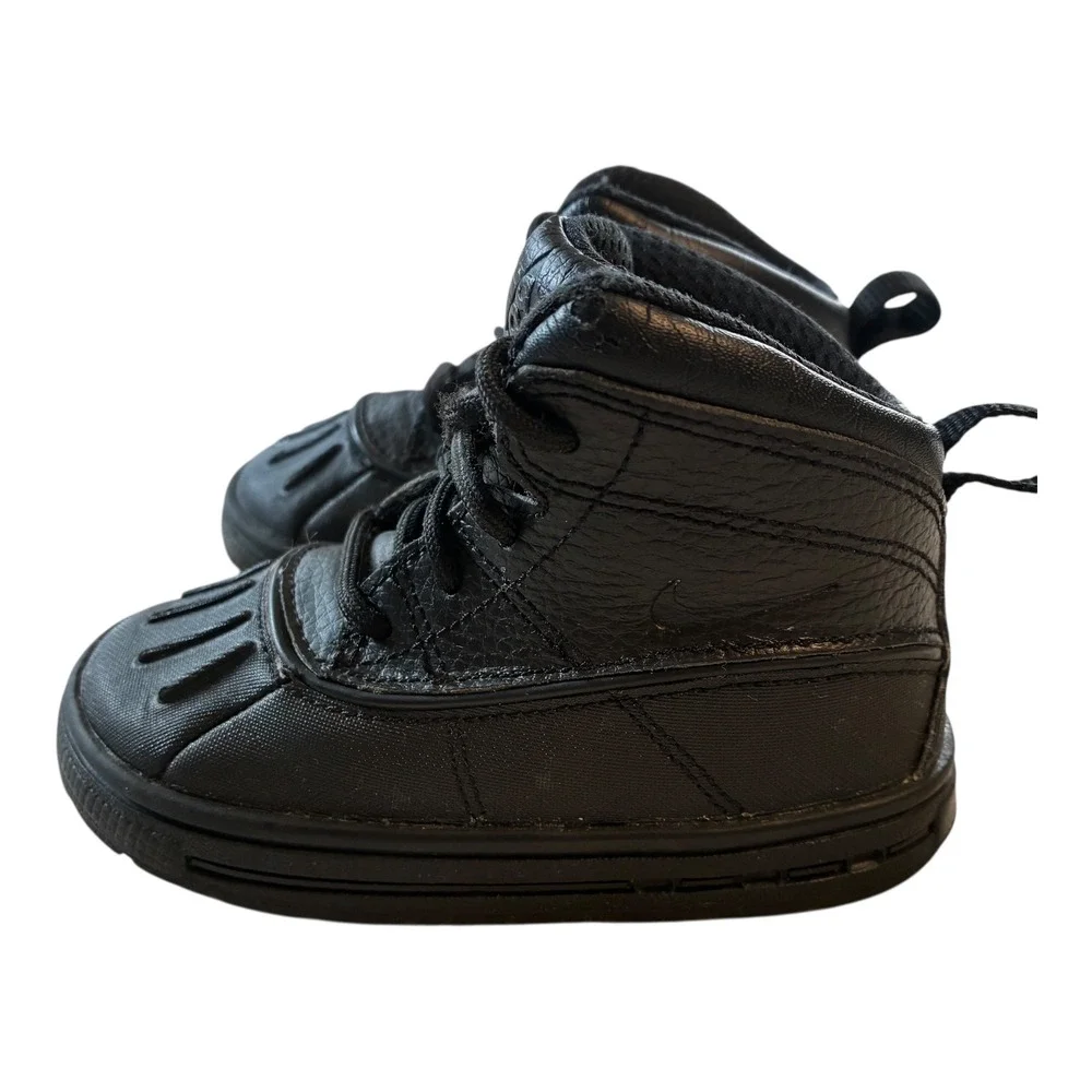 Nike‎ Toddler ACG Woodside 2 High Boots Black Waterproof Kids Shoes